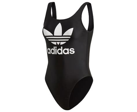 Adidas Originals Women's Trefoil Swimsuit - Black | Catch.co.nz