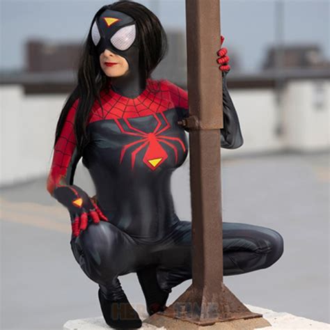 Spider-Woman Jessica Drew Spider-man Jumpsuits Costume Kids Adult ...