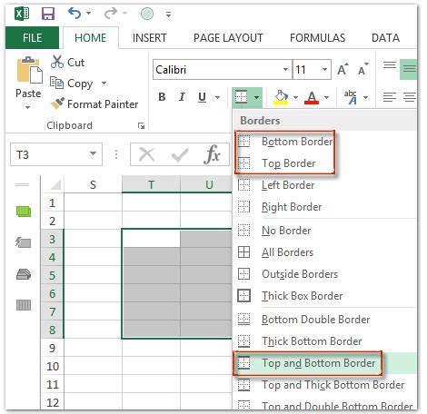 Where is the borders button in excel for mac - irseogoseo