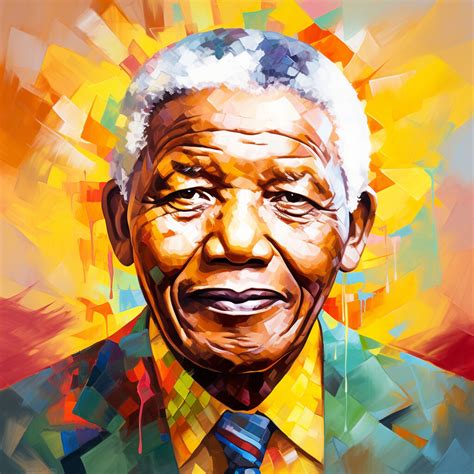 ArtStation - NELSON MANDELA -ART [ai art] | Artworks