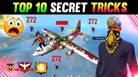 Top 10 Secret Tricks 99% Players Dont Know 😱 || Factory Hidden Places Free Fire || Hidden Places ...