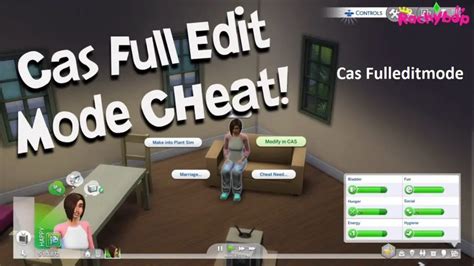 Cas Fulleditmode | CAS Cheat - Sims 4 (2020)