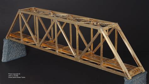 Warren Truss Bridge | Truss bridge, Model trains, Bridge design