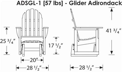 POLYWOOD® Adirondack Glider Chair | Glider chair, Outdoor glider chair, Porch glider plans