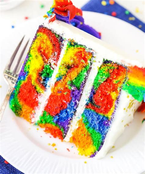 Rainbow Swirl Cake | Punchfork