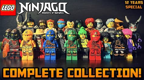 Every Ninjago Elemental Master Collection! 🔥 12th Anniversary Special! - YouTube