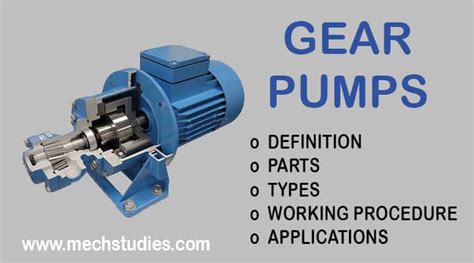 What are Gear Pumps? Definition, Types, Internal & External Pumps - www ...