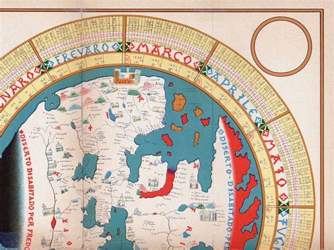 Giovanni Leardo Mappa Mundi Medieval World Map Europeans in - Etsy