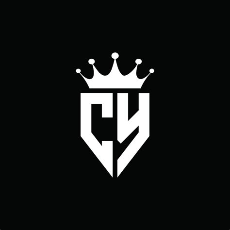 CY logo monogram emblem style with crown shape design template 4235570 Vector Art at Vecteezy