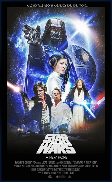 Star Wars: Episode IV - A New Hope / Poster by Visutox on DeviantArt ...