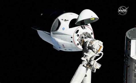 SpaceX's New Astronaut Capsule Docks On International Space Station