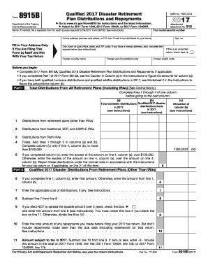 Form 8915 E - Fill Online, Printable, Fillable, Blank | pdfFiller