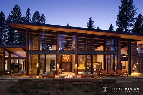 Lake Tahoe Martis Camp, Mountain Modern Interior Design Project. Lake ...
