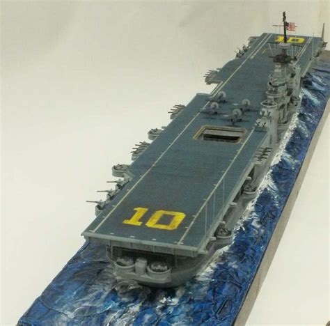 cv10-_10 | Model ships, Uss yorktown, Naval history