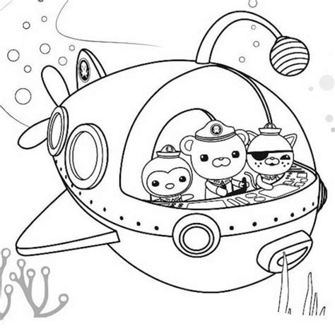 Octonauts Gup X Page Coloring Pages