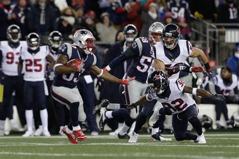 New England Patriots v. Houston Texans: First Quarter Live - Battle Red ...