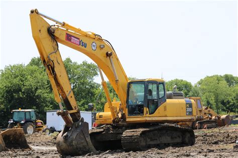 Free Images : work, landscape, sand, sky, wood, road, tractor, field, ground, desert, building ...