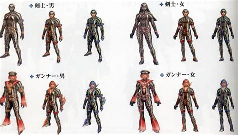 Image - Plesioth armor sets.jpg | Monster Hunter Wiki | FANDOM powered ...