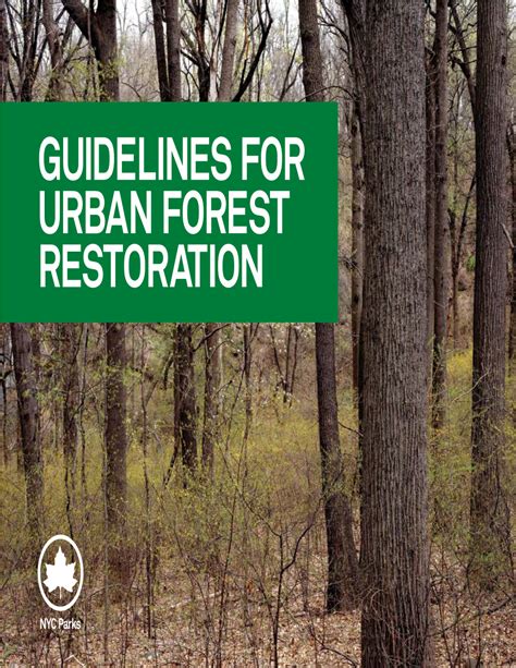 Guidelines for Urban Forest Restoration 2 Guidelines for Urban Forest ...