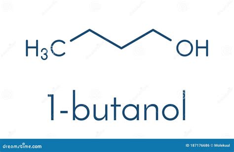 1 Butanol Structure