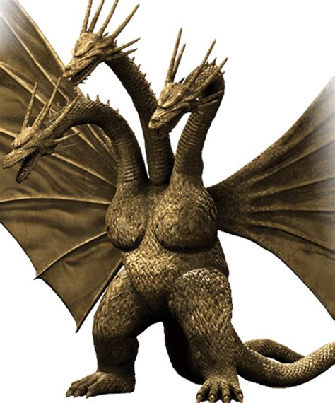 Heisei King Ghidorah Transparent by Lincolnlover1865 on DeviantArt