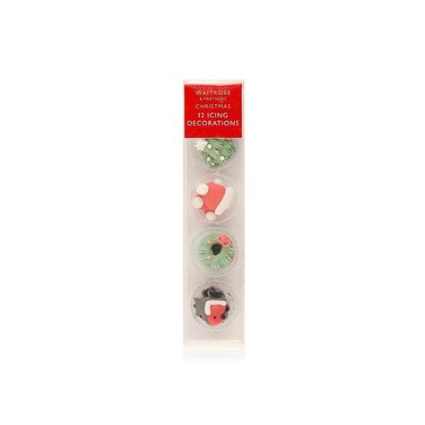 Waitrose Christmas sugar decorations - Spinneys UAE