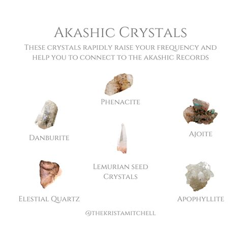 Akashic Cystals in 2021 | Crystals, Crystal healing stones, Akashic records