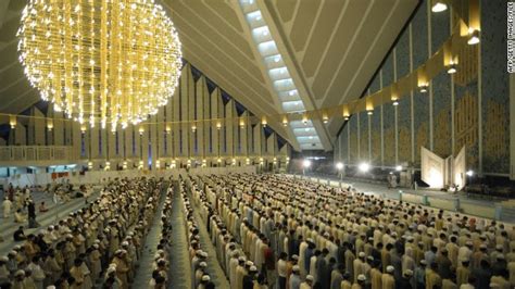 Inside Beauty of Shah Faisal Mosque Islamabad