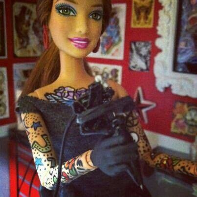 Tattoo artist barbie | ลายสัก