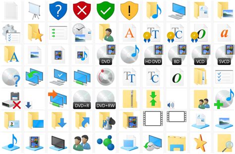 Download icons from Windows 10 build 10125