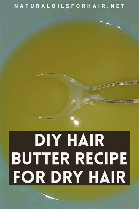 DIY Hair Butter Recipe for Curly Hair | Natural Oils for Hair & Beauty