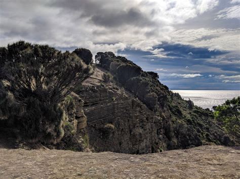 The Tasmania Painted Cliffs on Maria Island are Spectacular