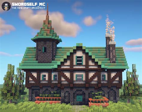 Tudor-style 1.17 house : r/Minecraft