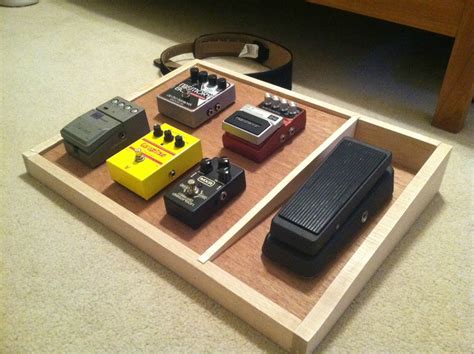 Homemade Guitar Pedal Board Plans - Homemade Ftempo