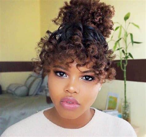 How to Do Natural Hair Bun (Guide And Style Ideas) | ThriveNaija