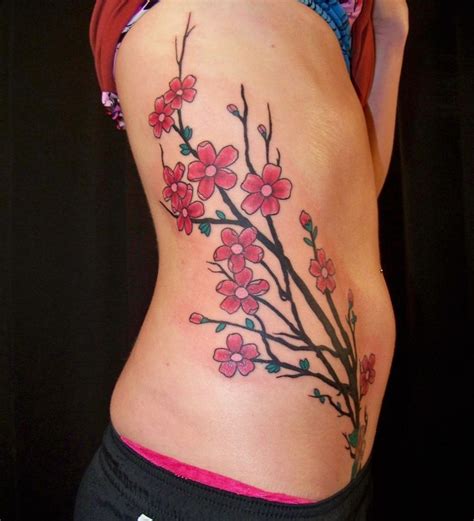 Tattoos of Cherry Blossoms | Beautiful flower tattoos, Blossom tattoo ...