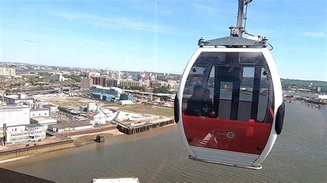 Emirates Air Line Cable Car London - Full Experience - YouTube