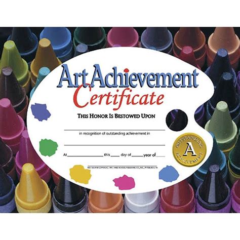 CERTIFICATES ART ACHIEVEMENT 30/PK 8.5 X 11 - The Knowledge Tree