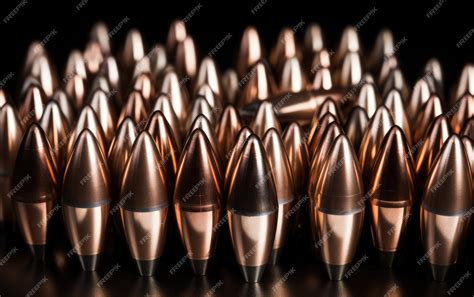 Premium Photo | Tungsten Bullets Precision Ballistics Alloy