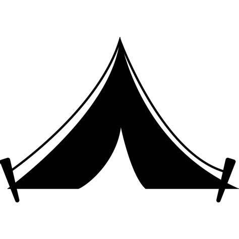 Tent Vector SVG Icon - SVG Repo