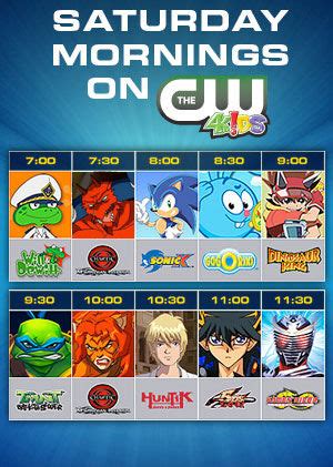 Cw4kids Lineup 2009 by happaxgamma on DeviantArt