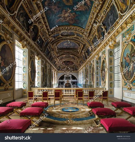 Fontainebleau France 16 August 2015 Interior Stock Photo 338708084 ...