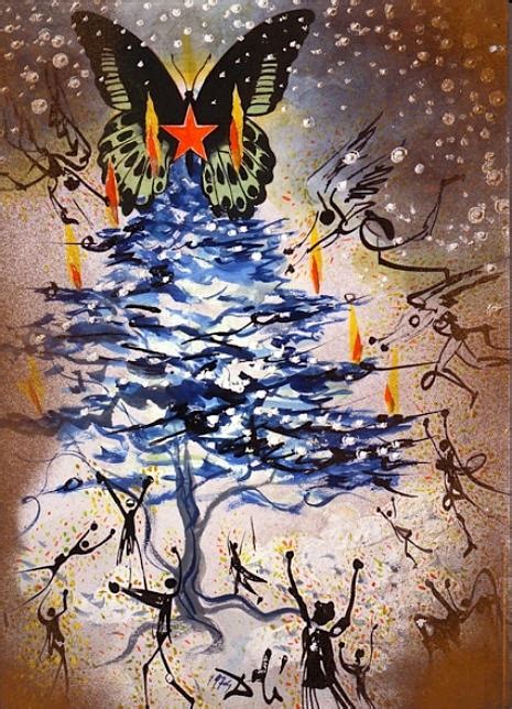 Salvador Dali’s Christmas cards | Dangerous Minds