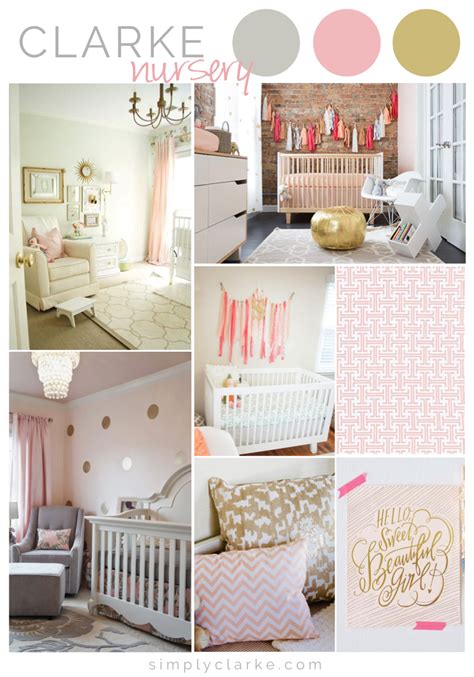 Baby Girl Nursery Inspiration - Simply Clarke