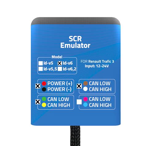 Renault Trafic 3 Adblue एम्यूलेटर - Can-Bus Emulator