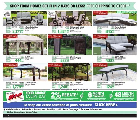 Menards Weekly Ad May 03 – May 09, 2020