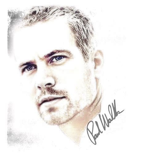 √ Paul Walker Signature