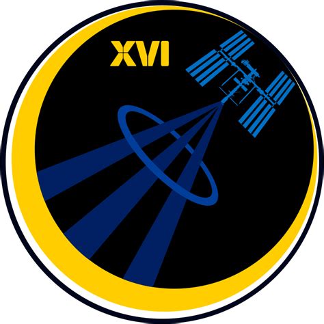 Free Clipart: ISS Expedition 16 Patch | NASA