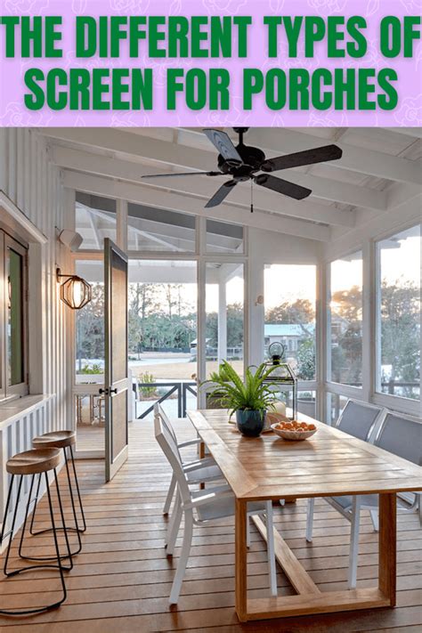 The Different Types of Screen for Porches - EasyHomeTips.org