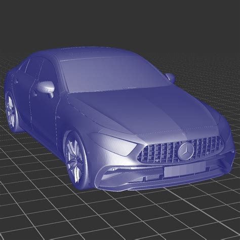 Free STL file Mercedes Benz CLS 🚗・3D printer design to download・Cults